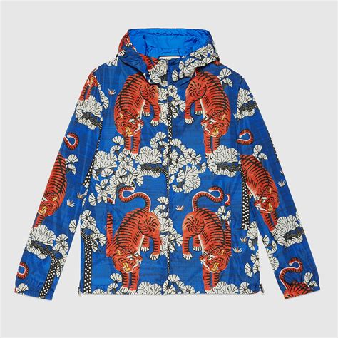 gucci bengal windbreaker replica|gucci windbreaker resale.